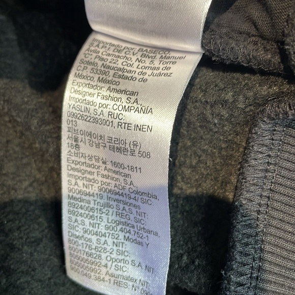 BNWOT Calvin Klein Mens Tracksuit Zip Up Jacket Size Large - Picture 9 of 10